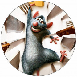 Ratatouille Remi und Messer 19,5 cm