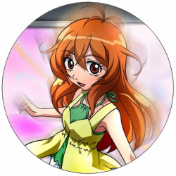 Bakugan Alice essbares Papier 19,5 cm