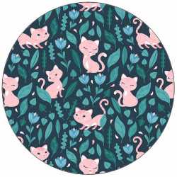 Essbares Papier niedliche Katzen 19,5 cm
