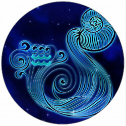 Essbares Papier Aquarius 19,5 cm