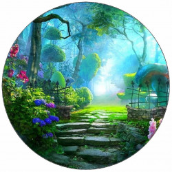 Essbarer Papierzaubergarten 19,5 cm