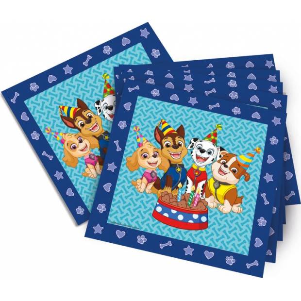 Papierservietten Paw Patrl 20Stück