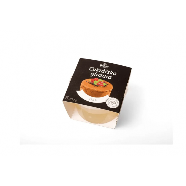 Konditoreiglasur klar 200g