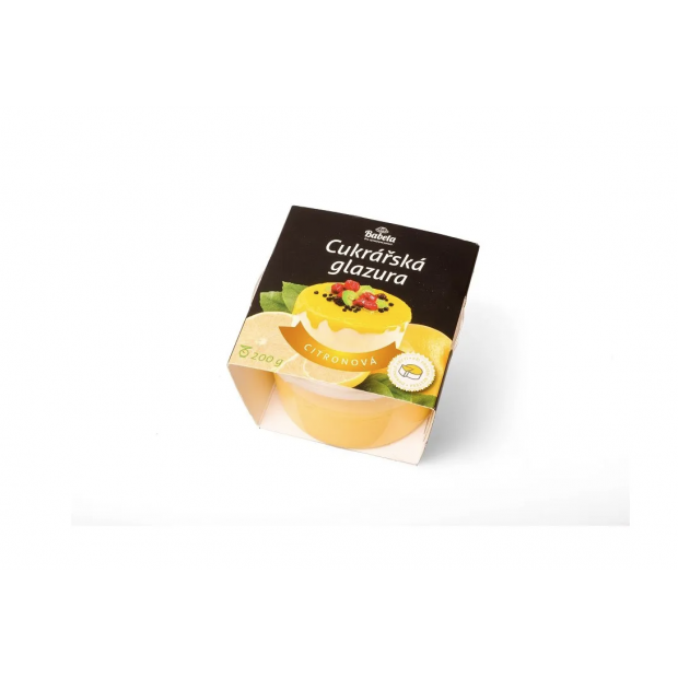 Zitronen-Konditorglasur 200g