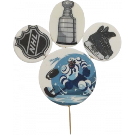 Zuckerstückfigur Eishockeyset