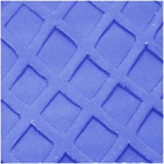 Prägewalze mit geprägtem 32cm-Raster