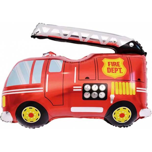 Folienballon Feuerwehrleute 87 cm