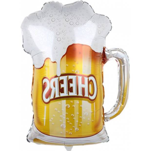 Folienballon Bier 73 cm