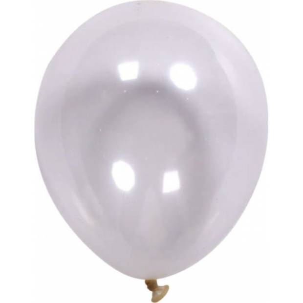 Latexballons silber 50 Stück 30 cm