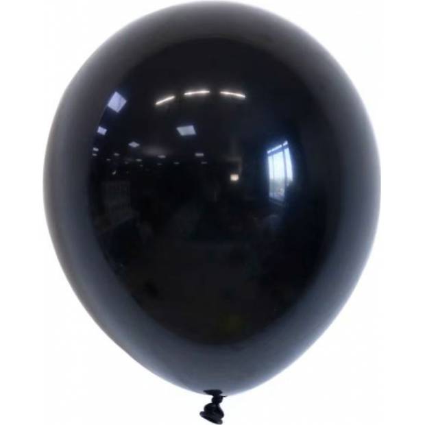 Latexballons schwarz 50 Stück 30 cm