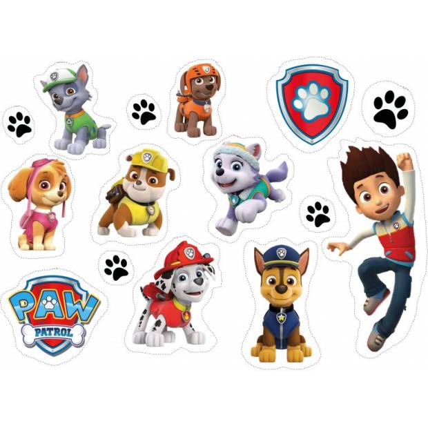 Essbares Papier zum Ausstanzen Paw Patrol - Pfote Patrol