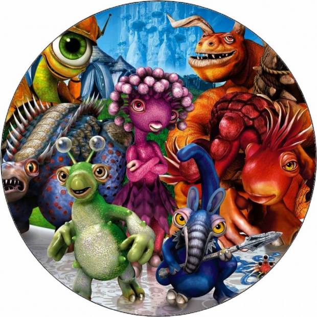 Essbare Papier-Actionfiguren 19,5 cm