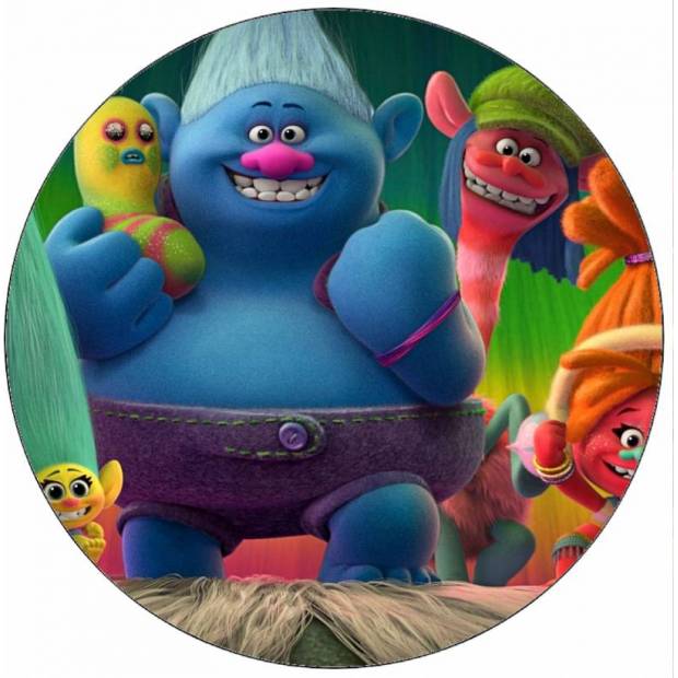 Essbares Papier Trolle 19,5 cm