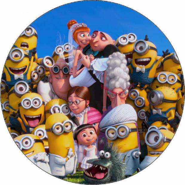 Essbares Papier I, die Schurkenhochzeit 19,5 cm