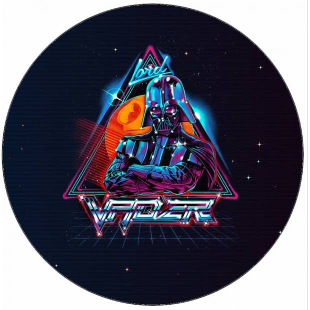 Essbares Papier Star wars Darth Vader neon 19,5 cm