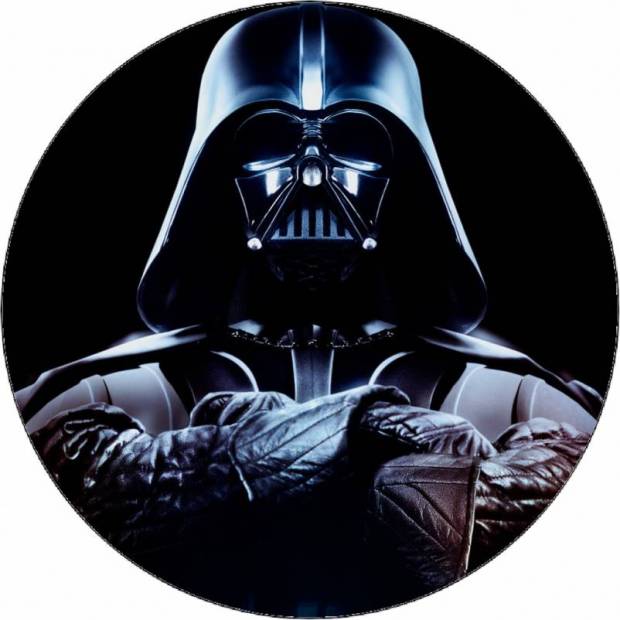 Essbares Papier Star Wars Darth Vader dunkler Hintergrund 19,5 cm