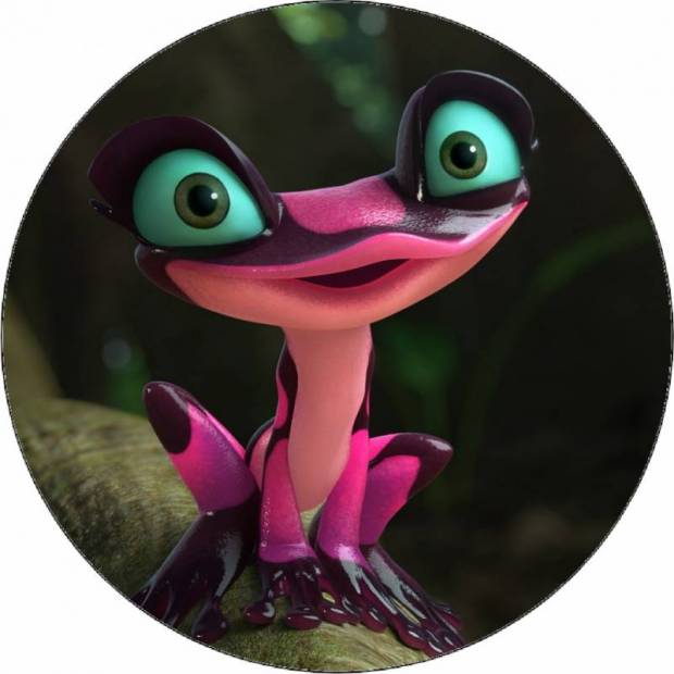 Essbares Papier Rio 2 Frosch 19,5 cm