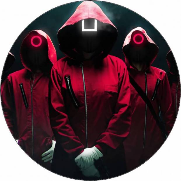 Essbares Papier Tintenfisch Spiel Wettbewerber 19,5 cm