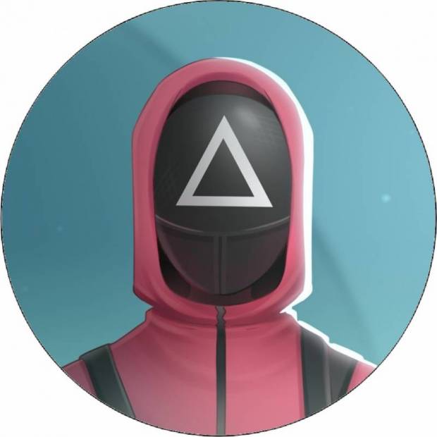 Essbare Papier-Tintenfisch-Figur 19,5 cm