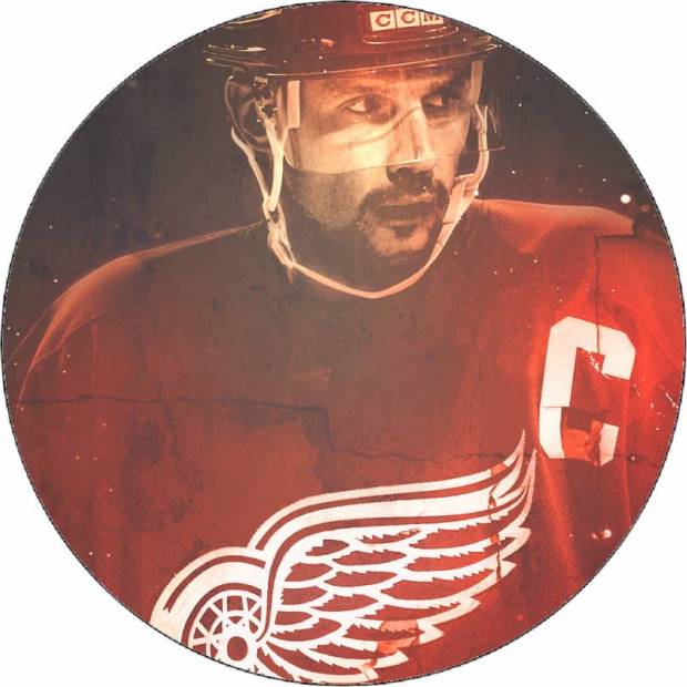 Essbares Papier Steve Yzerman 19,5 cm