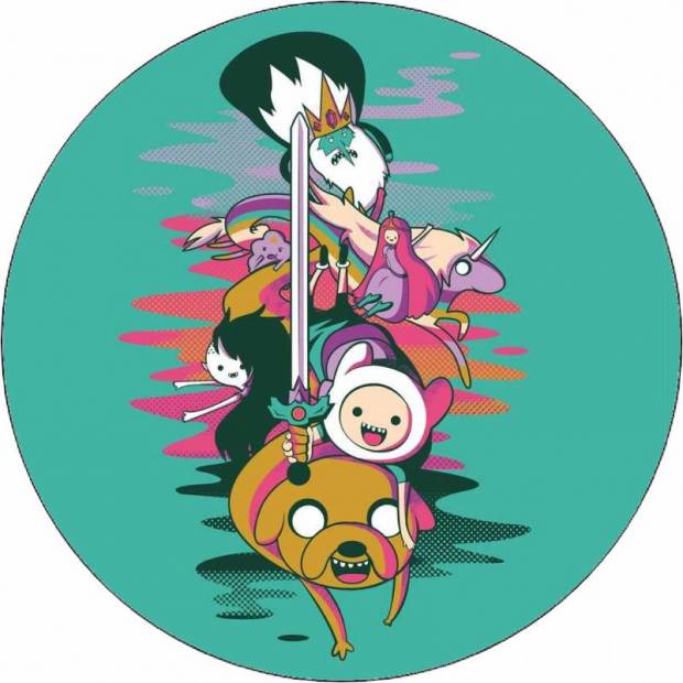 Essbares Papier Jake und Finn Freunde 19,5 cm