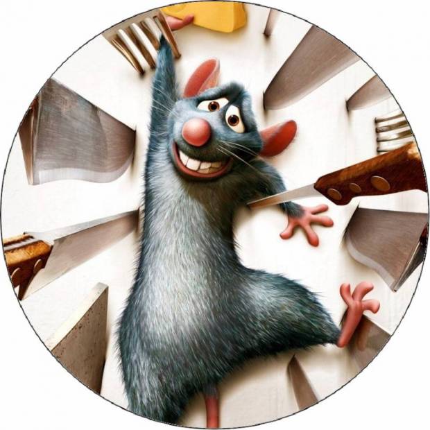 Ratatouille Remi und Messer 19,5 cm