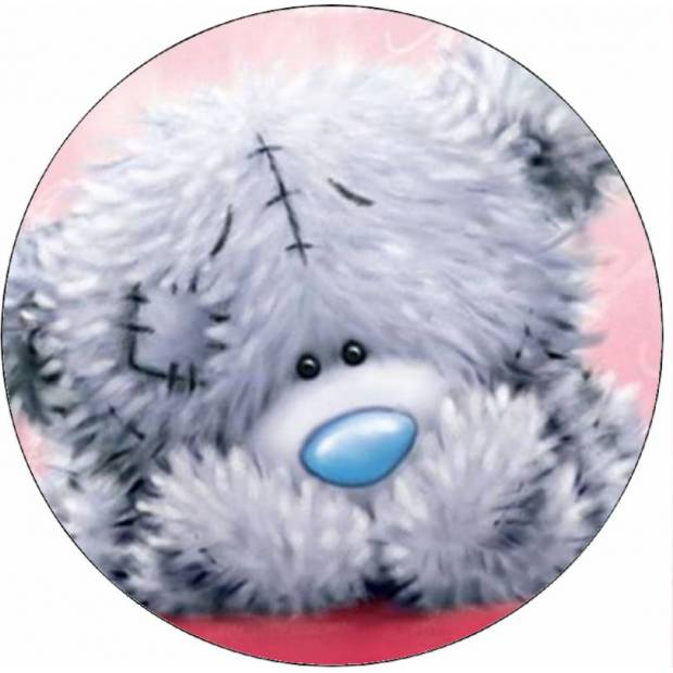 Essbares Papier liegend niedlicher Teddybär 19,5 cm