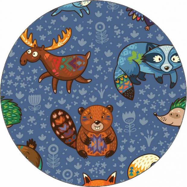 Essbares Papier Wildtiere 19,5 cm