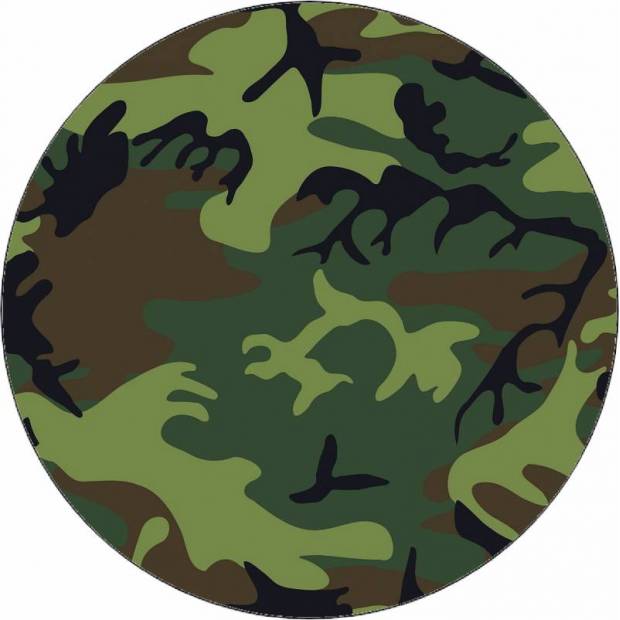 Essbares Papier Tarnmuster 19,5 cm