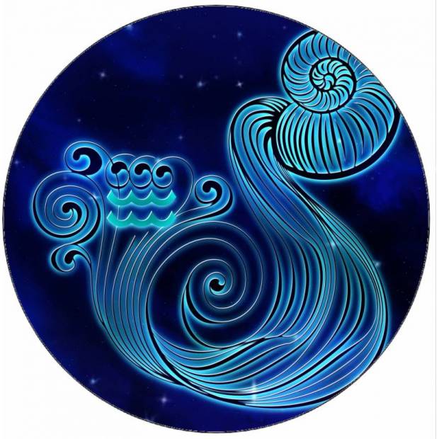 Essbares Papier Aquarius 19,5 cm