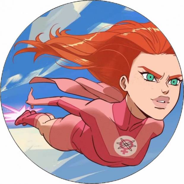 Atom Eve essbares Papier 19,5 cm