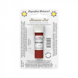Essbare Staubfarbe Burgundy 7 ml