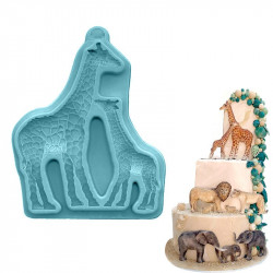 Silikonform - Giraffe