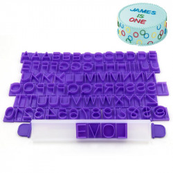 Buchstaben und Zahlen drucken Set