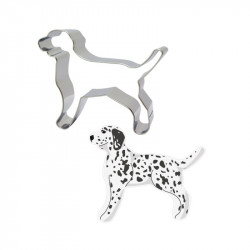 Hund Ausstecher 104x87mm