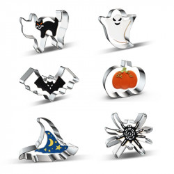 Satz Halloween-Stanzen - 6 Stück