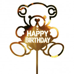 Teddybär Tortenaufleger 10 Stück