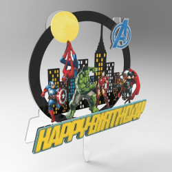 Avengers Tortenaufsatz