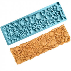 Silikonform für Meeresoberflächen 35x11,5cm