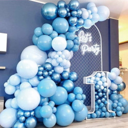 Ballonggirlande königsblau