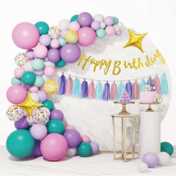 Ballonggirlande Einhorn 162 Stück