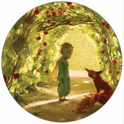 Essbares Papier Der kleine Prinz und der Fuchs 19,5 cm