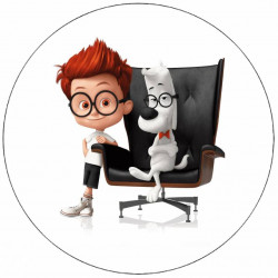 Essbares Papier Die Abenteuer von Mr. Peabody und Sherman 19,5 cm