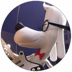 Essbares Papier Peabody mit Gitarre 19,5 cm