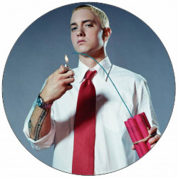 Essbares Papier Eminem mit Dynamit 19,5 cm