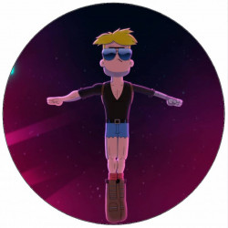 Essbares Papier Endgültiger Abstand Gary 19,5 cm