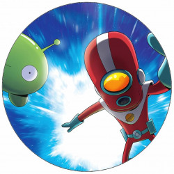 Essbares Papier Final Space Gary a Mooncake 19,5 cm