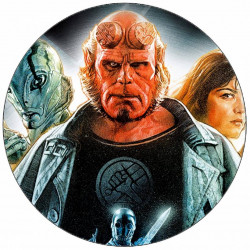 Essbares Papier Hellboy und Freunde 19,5 cm