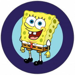 Essbares Papier Sponge Bob 19,5 cm
