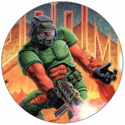 Essbares Papier Doom Shooter 19,5 cm